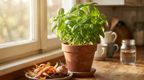 ontdek hoe een simpel keukenrestje jouw planten kan laten floreren en geef ze de verzorging die ze verdienen met deze handige tip.