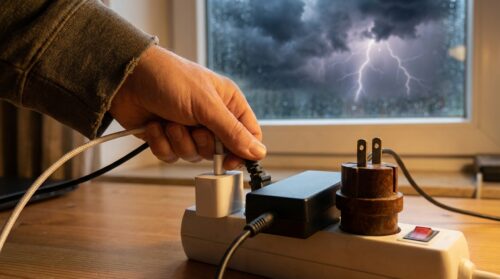 leer welke apparaten u veilig moet loskoppelen tijdens een onweersbui en ontdek verrassende feiten om uw huis en elektronica te beschermen.