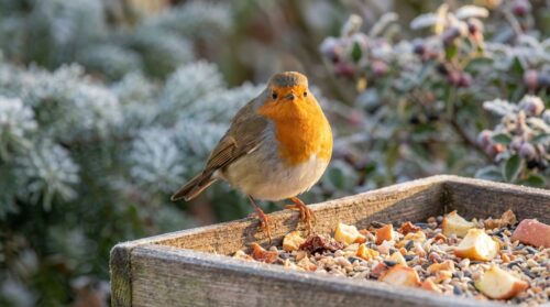 bewaar je keukenrestjes op een slimme manier en trek de roodborstjes de hele winter naar je tuin voor gezellige vogelactiviteiten.