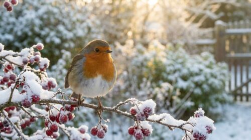 ontdek hoe u deze winterse vogel in uw tuin kunt verwelkomen met deze kerstklassieker, mits u aan een belangrijke voorwaarde voldoet voor succes.