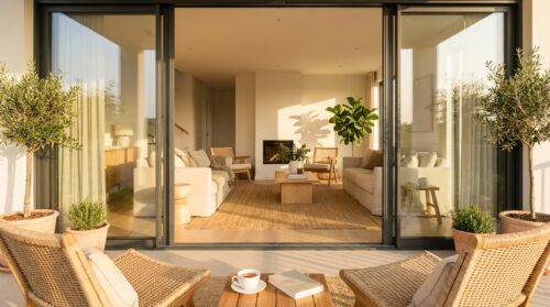 ontdek hoe een woning werd getransformeerd met een zonnig terras en een open indeling die zorgt voor meer licht en verhoogd leefcomfort in het dagelijks leven.