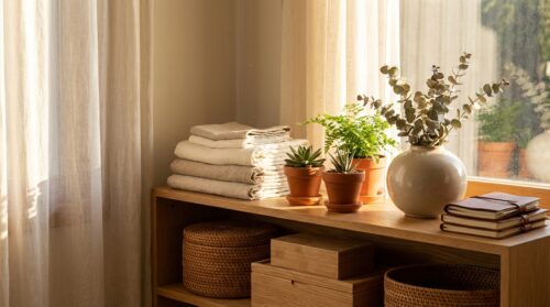 ontdek hoe je een georganiseerde leefruimte creëert die dagelijkse rust en harmonie bevordert, met praktische tips voor een opgeruimd en ontspannen huis.