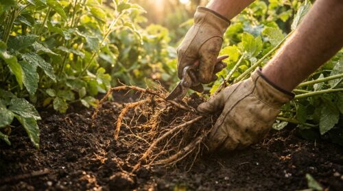 ontdek hoe het snoeien van wortels de groei van uw planten kan bevorderen, met deskundige tips van een tuinexpert voor een gezonde en sterke tuin.