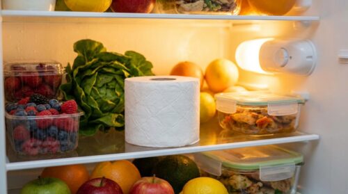 ontdek slimme koelkastgeheimen en leer hoe een rol toiletpapier je kan helpen tijd en energie te besparen in de keuken.