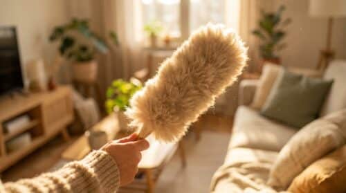 omarm deze eenvoudige schoonmaakgewoonte en zeg voorgoed vaarwel tegen stof in huis. ontdek hoe je met weinig moeite je leefruimte fris en stofvrij houdt.