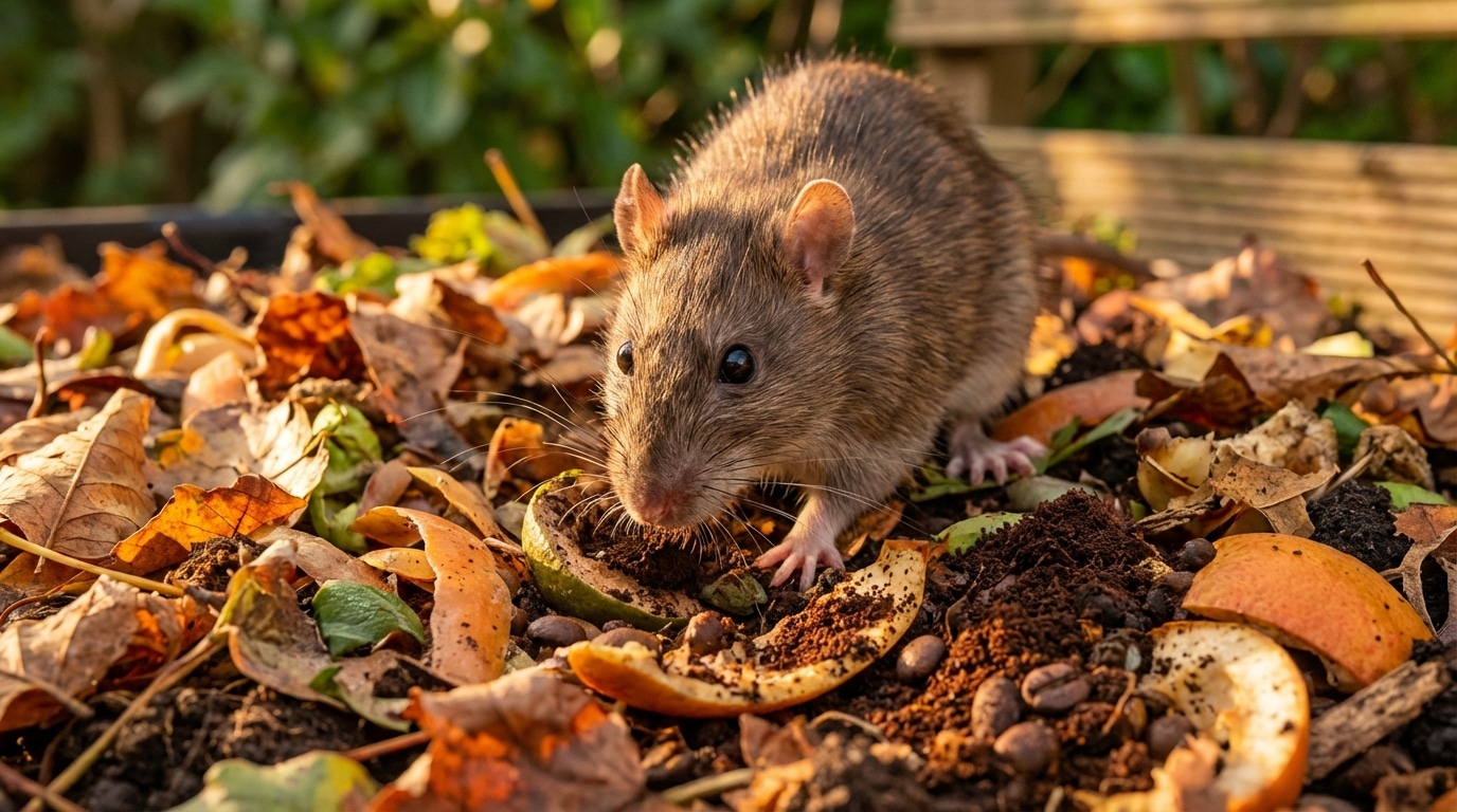 Ratten in de compost: zo verdwijnt het probleem met slimme kleine ...