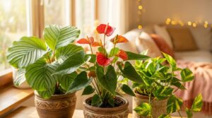 transformeer je interieur snel in een feestelijk paradijs met deze drie onmisbare planten. ontdek hoe je met groen je huis direct sfeer en gezelligheid geeft.